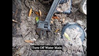 How to find Main Water Shut Off and other Water Valves