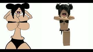 short breast expansion video with random roblox user