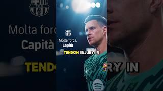 Ter Stegen Injury Official Statement #youtubeshorts #barcelona #shorts