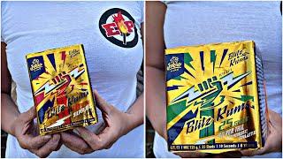 Blitz Rums 16 & 25 Shots : Iskra Line : Funke Fireworks : 18mm