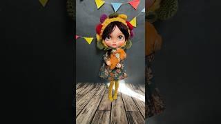 Куколка ожила️ #customblythe #customdoll #customdolls #блайзкастом #кастомблайз #blythe