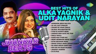 Best of Alka Yagnik and Udit Narayan | Aankhon Mein Hai Kya | Aa Ab Laut Chalen  Chand Ke Paar Chalo