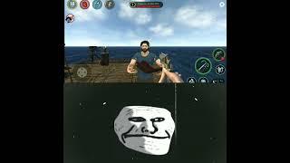 TROLLING FACE | RAFT MULTIPLAYER | #raftmultiplayer #trolling