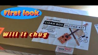 Cigar box guitar kit