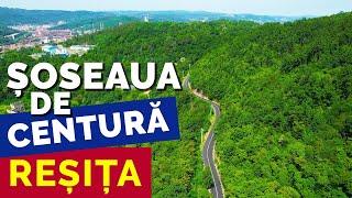 REȘIȚA DIN DRONĂ  CÂTĂ ARMONIE! PEISAJE MIRIFICE PE ȘOSEAUA DE CENTURĂ  Natură și Infrastructură