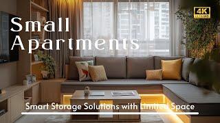 Maximize Small Spaces: Smart Storage Solutions for Small Modern Apartments with Limited Room