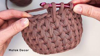 Crochet pattern | Dense and beautiful pattern | Motok Decor