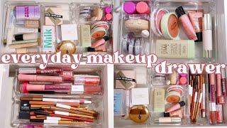 my everyday makeup drawer makeover! - *shop my stash*  2024