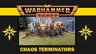 Chaos Terminators Warhammer 40k 2nd edition