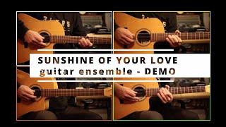 SUNSHINE OF YOUR LOVE  -  PLAY ALONG DEMO