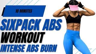 SMALL WAIST AND TONED CORE - SIXPACK ABS WORKOUT- Bodyweight