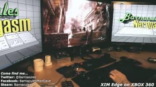 Testing the XIM Edge playing Modern Warfare 3 and Halo 4 on XBOX 360 - @Barnacules