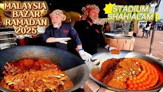 Bazar Ramadan Stadium Shah Alam 2025 | Bazaar Ramadhan | Malaysia Street Food | 2025集市斋戒月