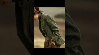 코트는 덥고 가디건은 춥다면? 데일리룩으로 입기 좋은 가을 브라운 체크 자켓 추천 #룩북 #패션 #데일리룩 #자켓