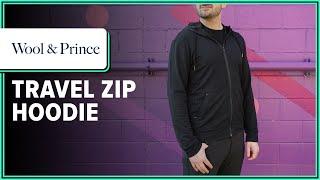 Wool & Prince x Pack Hacker Travel Zip Hoodie (Product Overview)