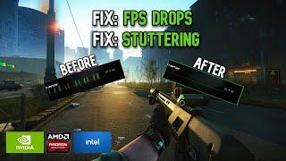 How to Fix Stuttering & FPS Drops - Escape from Tarkov | AMD | INTEL | NVIDIA