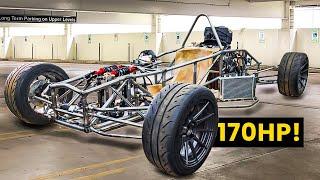 Homemade Formula 1 Cart Runs! Complete Custom Fuel System - PT 18