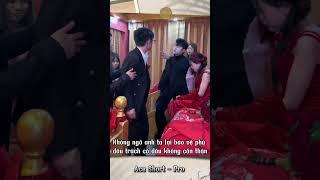 Chú rể vội vã đón cô dâu #aceshortpro