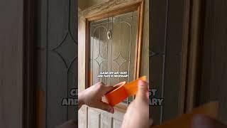 How to Refinish Your Front Door - #howto #homerenovation #asmr