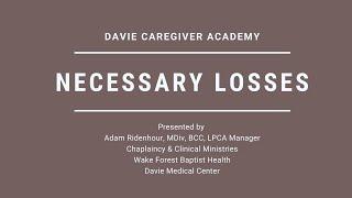 Necessary Losses