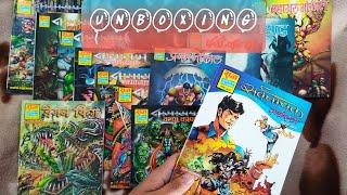 Unboxing Raj Comics! SARVRANN | NAGAYAN | PRATHAM BHOKAL | DRAGON KING