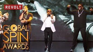 Diddy, Jermaine Dupri, Snoop Dogg, and Ludacris perform 'Welcome to Atlanta' | Global Spin Awards