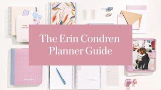 The FULL Erin Condren Planner Guide for National Planner Day