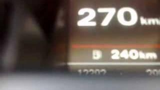 AUDI S5 272 km/h acceleration