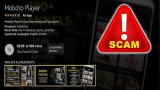 Avoid this Scam IPTV App in the Amazon App Store 