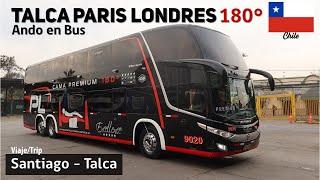 Trip BUSES TALCA PARIS LONDRES PREMIUM SANTIAGO TALCA by Marcopolo G7 Volvo bus