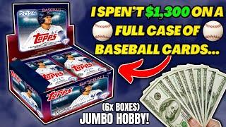 *FULL CASE OF 2024 TOPPS SERIES 2 BASEBALL JUMBO HOBBY BOXES...