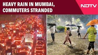 Mumbai Rain | Heavy Rain In Mumbai, Commuters Stranded; Schools, Colleges Shut Tomorrow