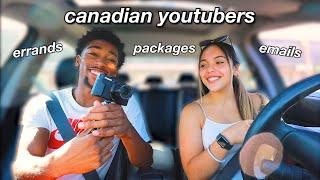 a week in my life as a CANADIAN YOUTUBER... vlog