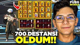TAKİPÇİMİN 1.000.000 UC DEĞERİNDEKİ HESABINI FULLEDİM - PUBG MOBİLE