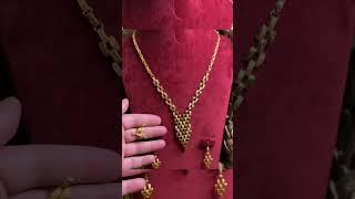 latest gold set new update designs 2022 | bridal gold jewellery | gale ka set