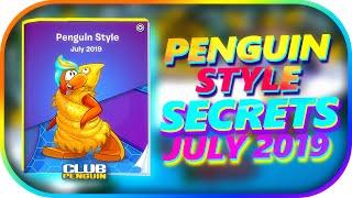 Club Penguin Online: Penguin Style (Clothing Catalog) Secrets July 2019