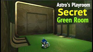 Astro's Playroom: Secret Green Room (Top 8 Secrets You May Have Missed) - Out of Map & Out of Bounds