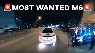 MOST WANTED M6 Gran Coupe Night Drive | Street Drifts and Flames | 3rd Person View