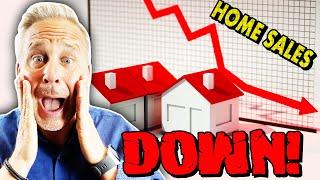 Home Sales Plummet to Lowest in 20 Years!