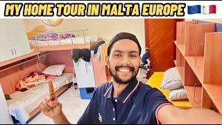 My home Tour Europe Malta  Mera Ghar  Haidar Ali Mini Vlog