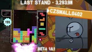 Quick Play 2 - Last Stand, 3,293.9m by czsmall0402 - TETR.IO High Level Replays