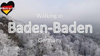 【Baden-Baden】Walking in Baden-Baden Germany / The largest spa town in Germany / Walking Tour