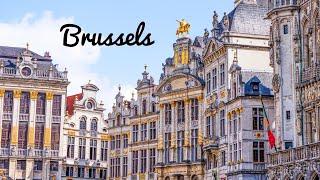[4K] Brussels: The heart of Belgium & the capital of Europe. Lunch at Chez Léon 2024