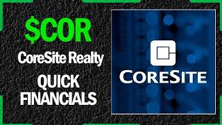 $COR Stock - CoreSite Realty Corp | Quick Financials | LAST 12 YEARS