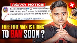 I STAND WITH TSG RITIK FREE FIRE MAX IS GOING TO BAN SOON || GARENA FREE FIRE