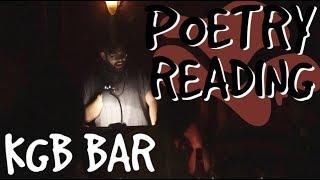 KGB Poetry Reading Dimitri Reyes