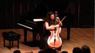 Amy Sue Barston plays Julie-O for solo cello by Mark Summer