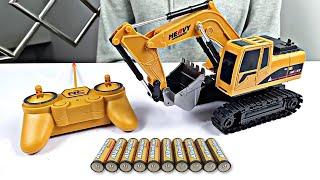 Unboxing RC Beko Keruk Engineering Vehicle Hengjian 6ch, Infrared RC Giant Roach