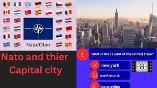 All 32 NATO Countries and Their Capital Cities | Learn the Capitals of NATO Member States Easily