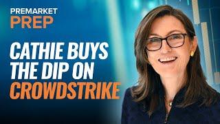 Ark Invest's Cathie Wood Buys The Dip On CrowdStrike